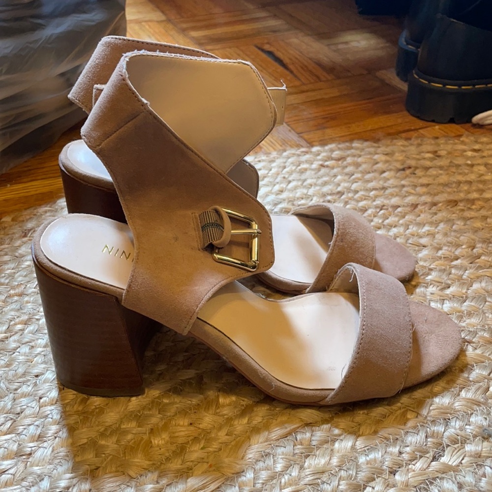 Nine West suede sandals